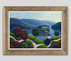 Island In Blue Waters