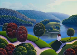 Island In Blue Waters -Art Prints Shop 3 island in blue water 2022 03 31T13 33 31