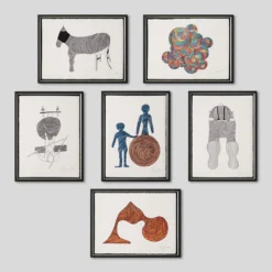 Born On A Rainy Day 2023 Portfolio (Framed Set Of 6)