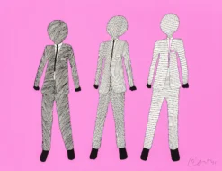 Pink Tie & Hanky -Art Prints Shop bcn sil por 25364 3 pink tie hankyarw 2022 09 12T13 35 49