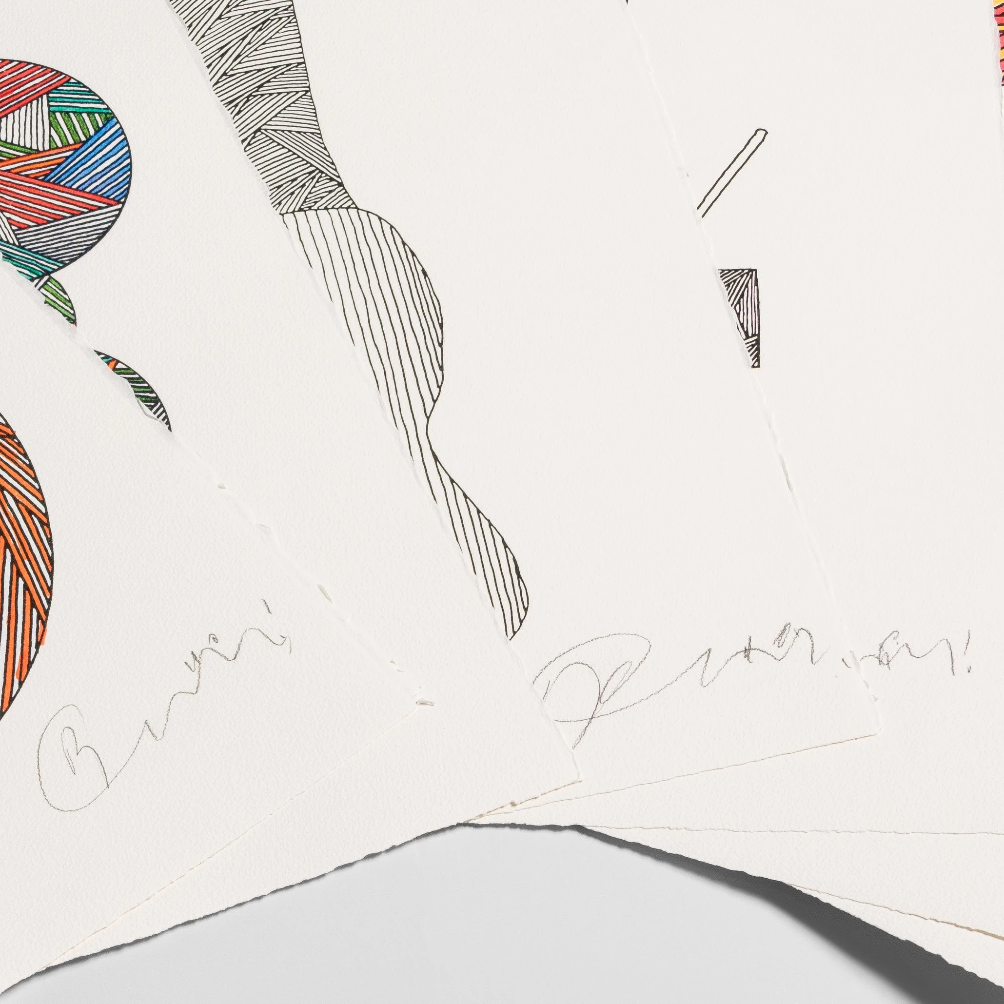 Born On A Rainy Day 2023 Portfolio (Unframed Set Of 6) 3 Born On A Rainy Day 2023 Portfolio (Unframed Set Of 6) - Image 3