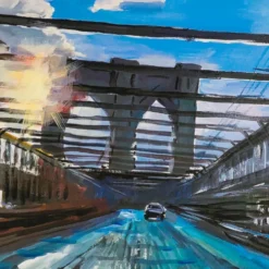 Brooklyn Bridge, 7am -Art Prints Shop bdy sle por 31897 brooklyn bridge 7am 30 2023 09 25T13 58 18