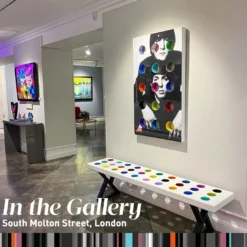 Lennon And McCartney -Art Prints Shop bisaillon brothers modern simplicity bench in the gallery south molton street 2023 02 15T11 41 31