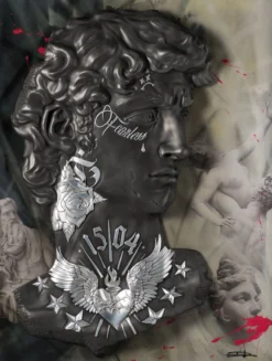 Underestimated (Iron & Silver Leaf) -Art Prints Shop dln ori por 29897 underestimated iron silver leaf 31 2023 07 27T10 03 01