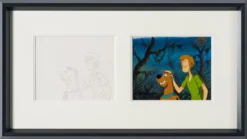 Scooby Doo And Shaggy (5) Original Production Cel And Drawing -Art Prints Shop hbr ori por 26534 30 scooby doo and shaggy 5 2022 09 26T08 29 31