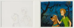 Scooby Doo And Shaggy (5) Original Production Cel And Drawing -Art Prints Shop hbr ori por 26534 31 scooby doo and shaggy 5 2022 09 26T08 29 32