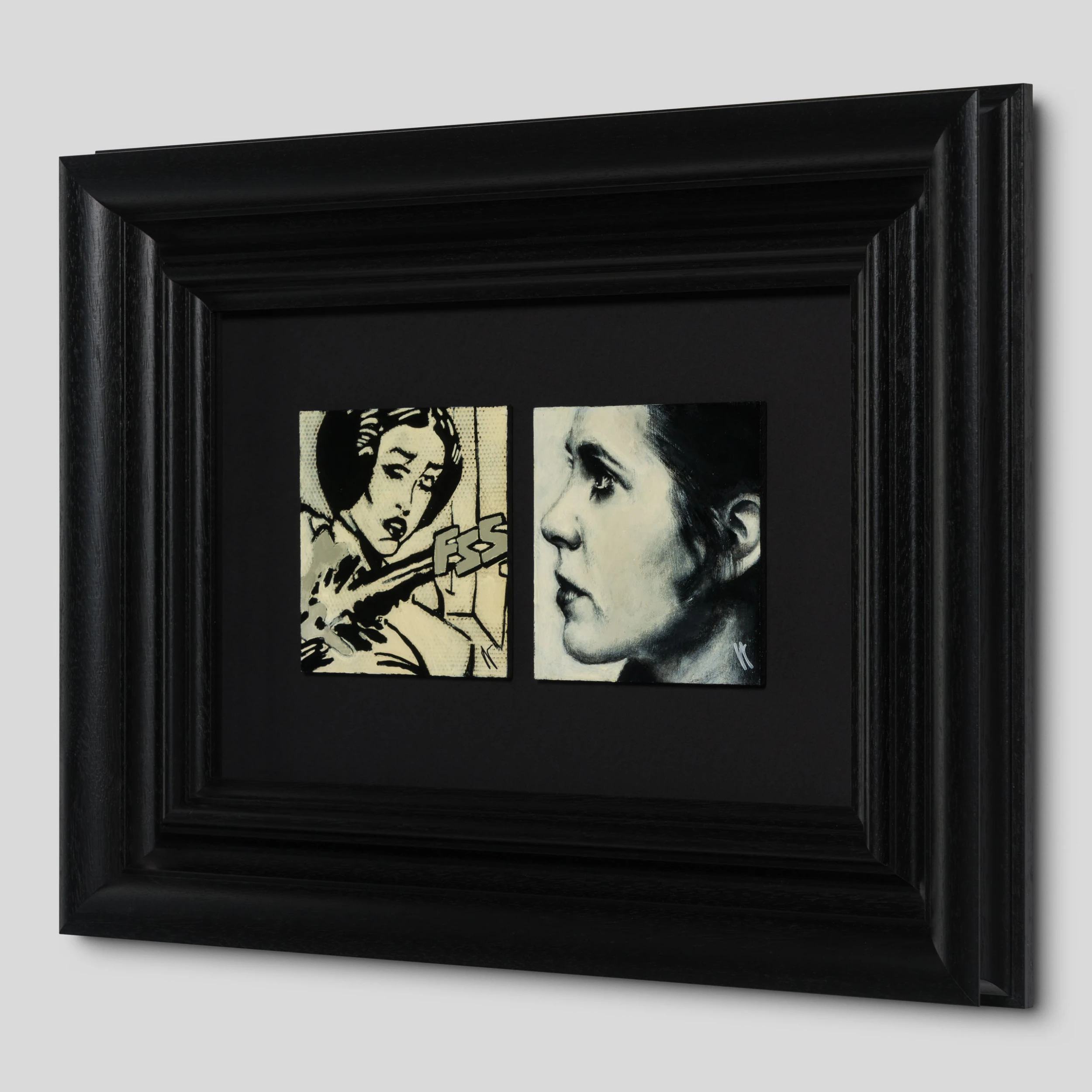 Princess Leia (Diptych) 2 Princess Leia (Diptych) - Image 2