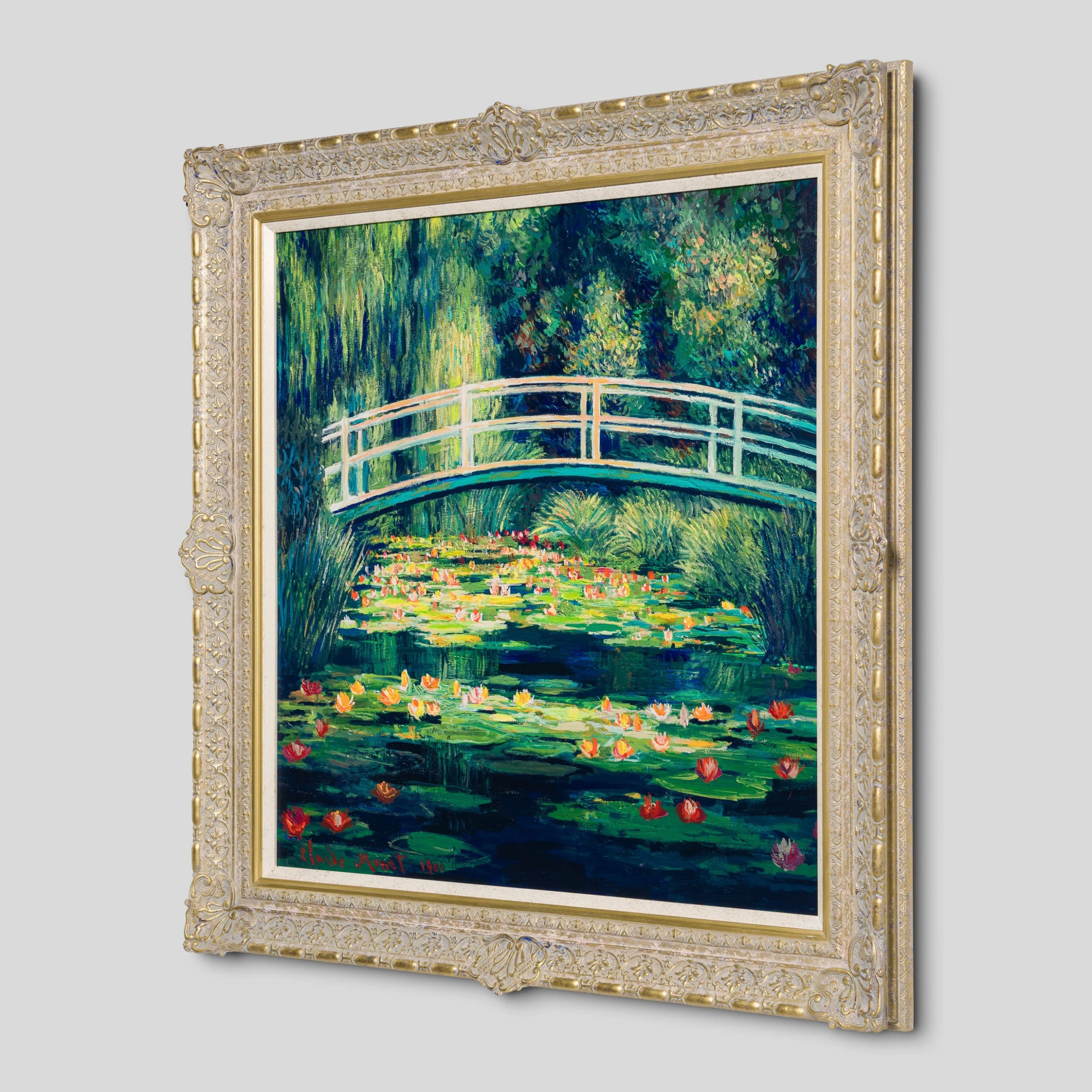 Harmony In Green The Japanese Bridge (965) 2 Harmony In Green The Japanese Bridge (965) - Image 2