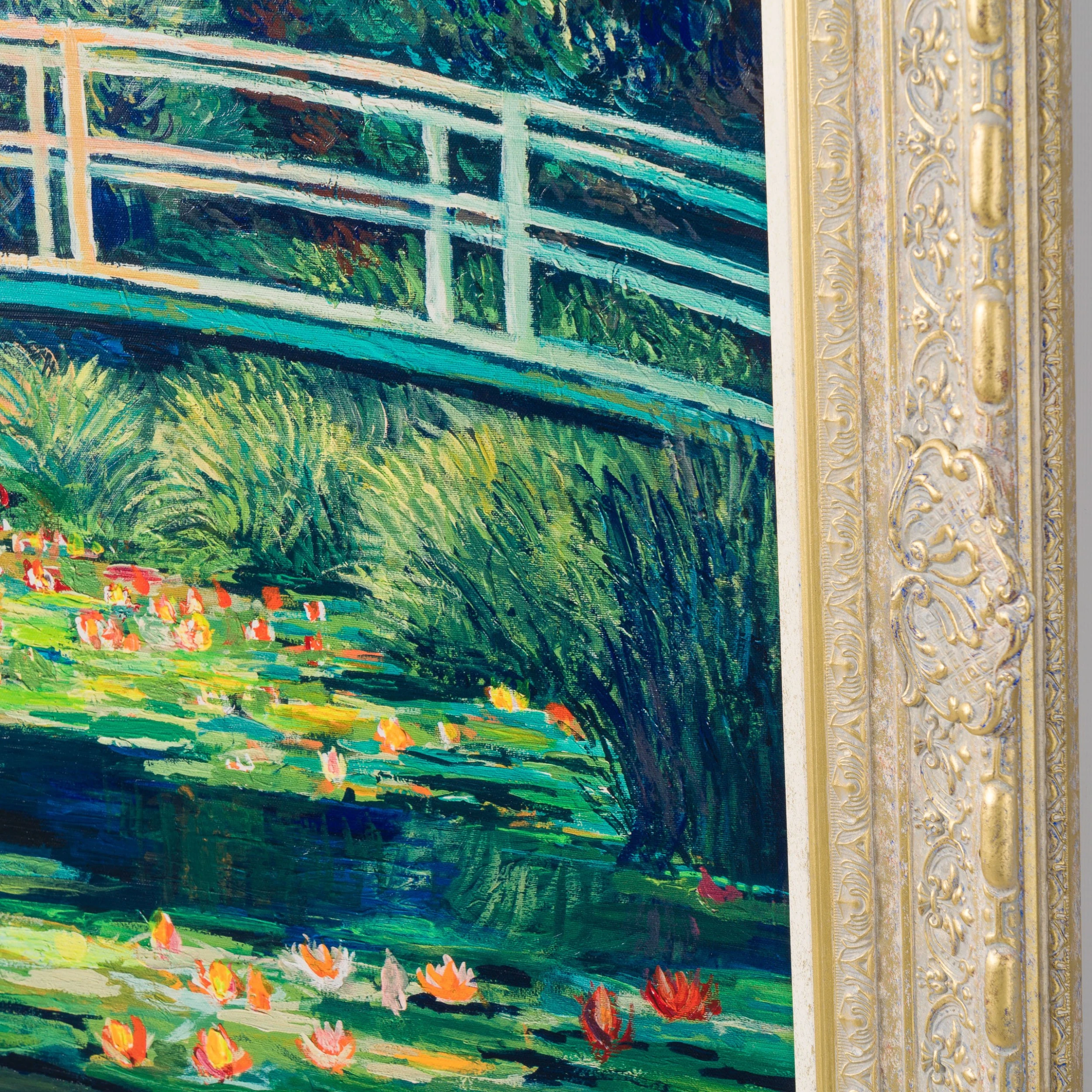 Harmony In Green The Japanese Bridge (965) 4 Harmony In Green The Japanese Bridge (965) - Image 4