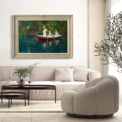 La Barque 1887 -Art Prints Shop jmy oct 23 room set2 2023 10 30T10 09 31