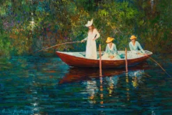 La Barque 1887 -Art Prints Shop jmy sle lan 31796 la bargue in the rowing boat 967 31 2023 10 06T10 58 48