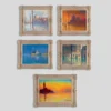 Monet In Venice- Set Of Five