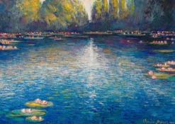 The Waterlily Pond At Giverny (972) -Art Prints Shop jmy the waterlilly pond in giverny 31 2023 10 06T10 55 31