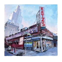 Late In The Day, Houston Street (2017) -Art Prints Shop late in the day houston street