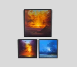 Set Of Three- No Better Place, Sapphire Shore & Arthur's Seat