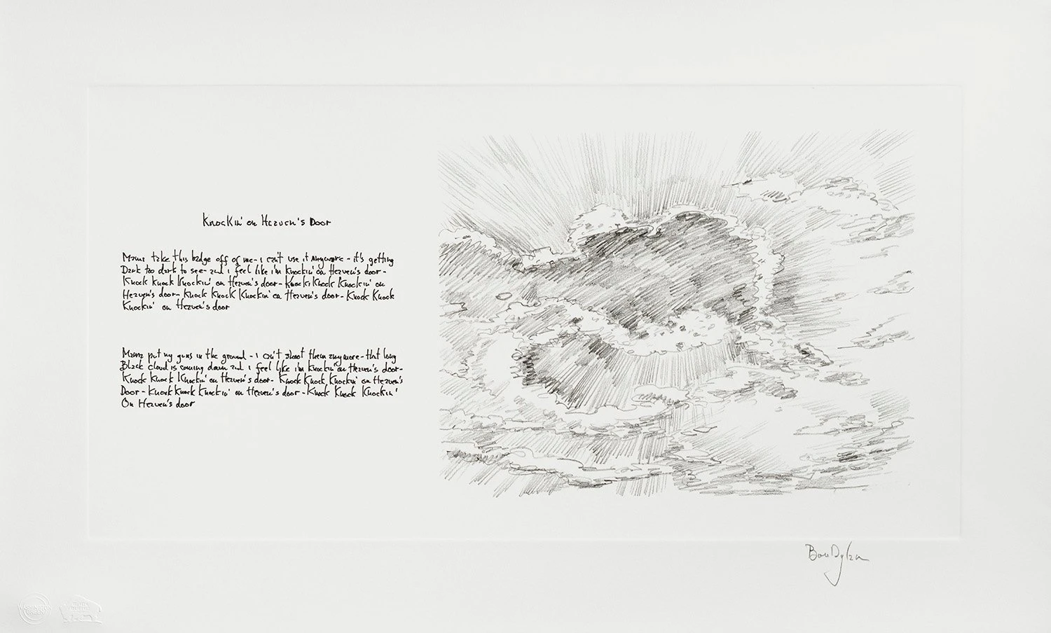 Mondo Scripto (2018) - Knockin' On Heaven's Door 4 Mondo Scripto (2018) - Knockin' On Heaven's Door - Image 4