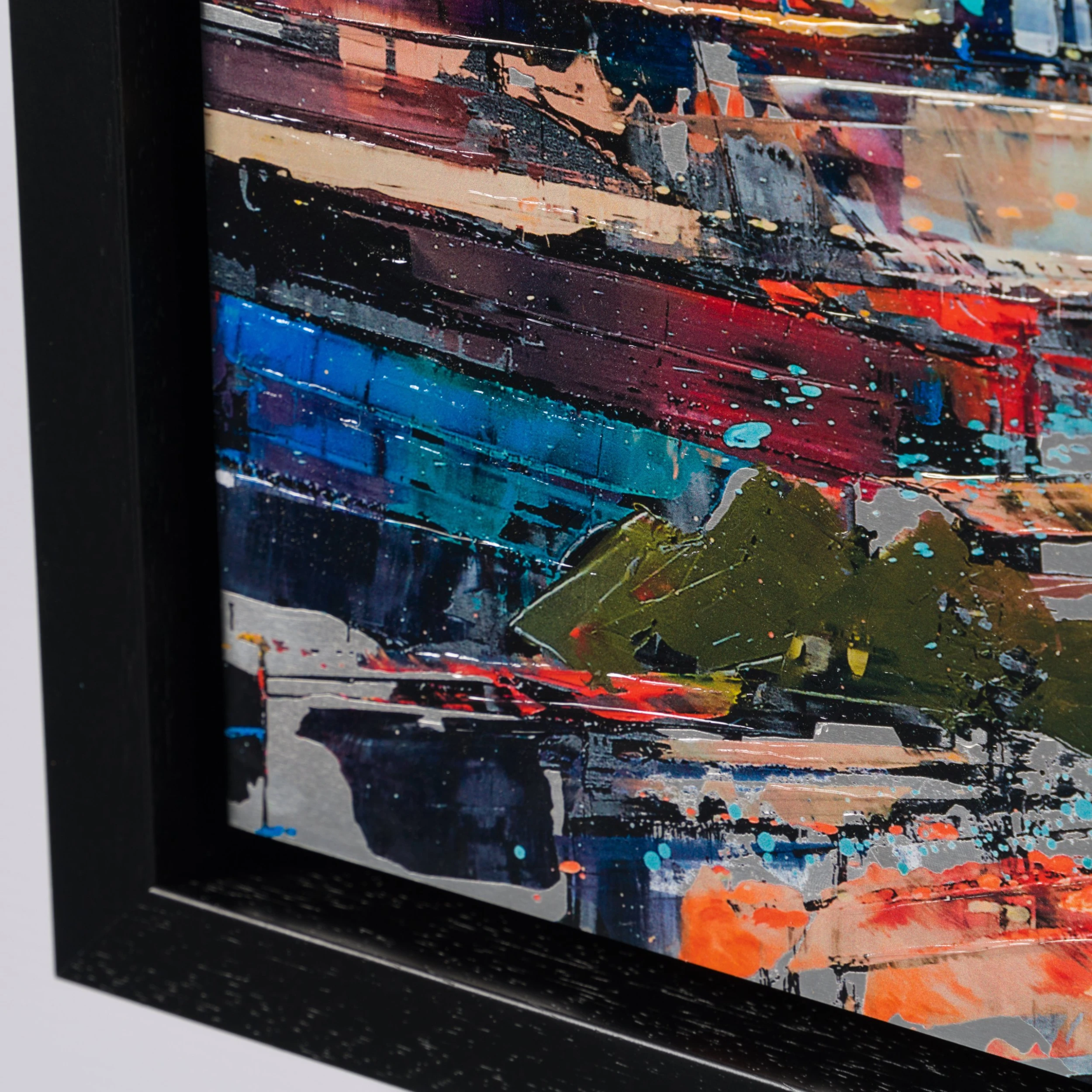 Set Of Two - Energetic Skyline & All Aboard (Giclée On Aluminium) 13 Set Of Two - Energetic Skyline & All Aboard (Giclée On Aluminium) - Image 13