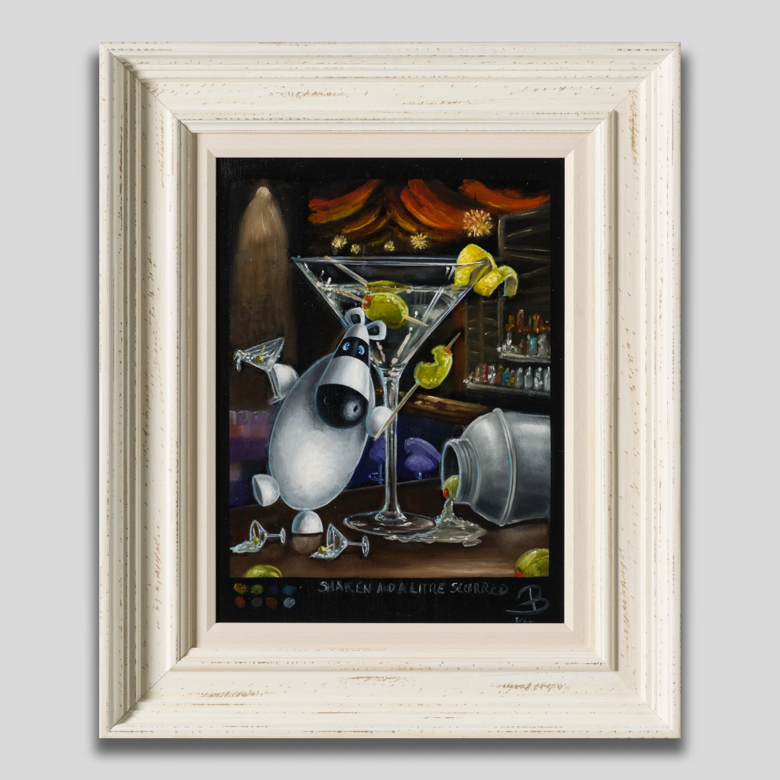 Shaken And A Little Slurred (Oil Sketch) 1 Shaken And A Little Slurred (Oil Sketch)