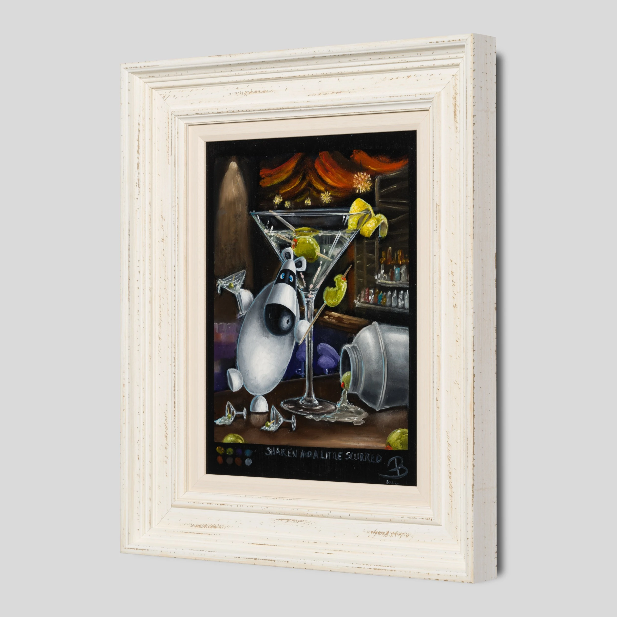 Shaken And A Little Slurred (Oil Sketch) 2 Shaken And A Little Slurred (Oil Sketch) - Image 2