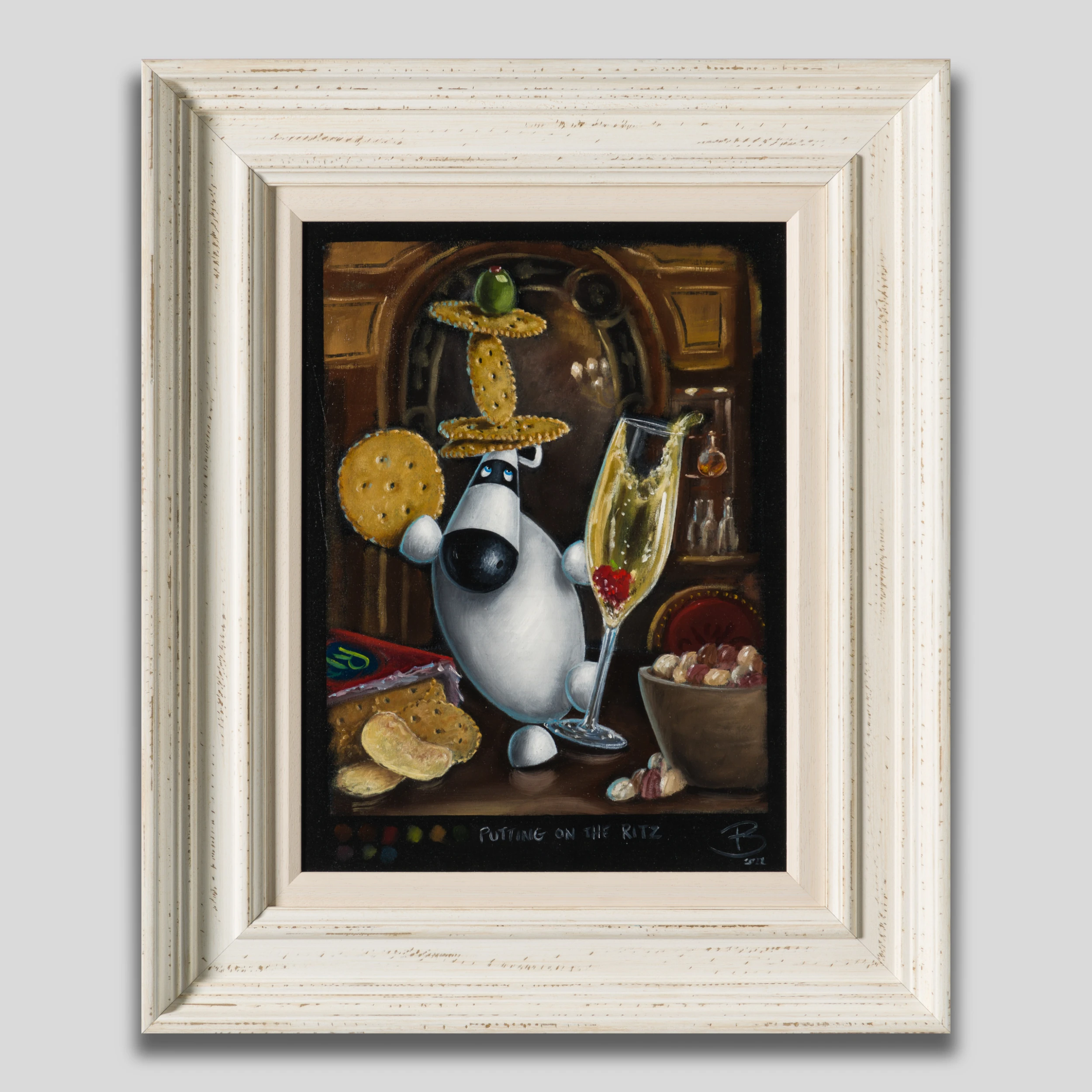 Putting On The Ritz (Oil Sketch) 1 Putting On The Ritz (Oil Sketch)