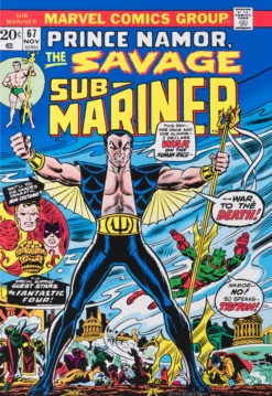 Sub-Mariner #67 -Art Prints Shop rom sub mariner 67 31 2023 09 19T11 26 23