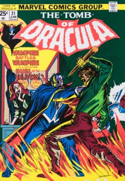 The Tomb Of Dracula #21 -Art Prints Shop rom the tomb of dracula 21 31 2023 09 21T12 07 47