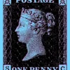 Penny Black - Blue