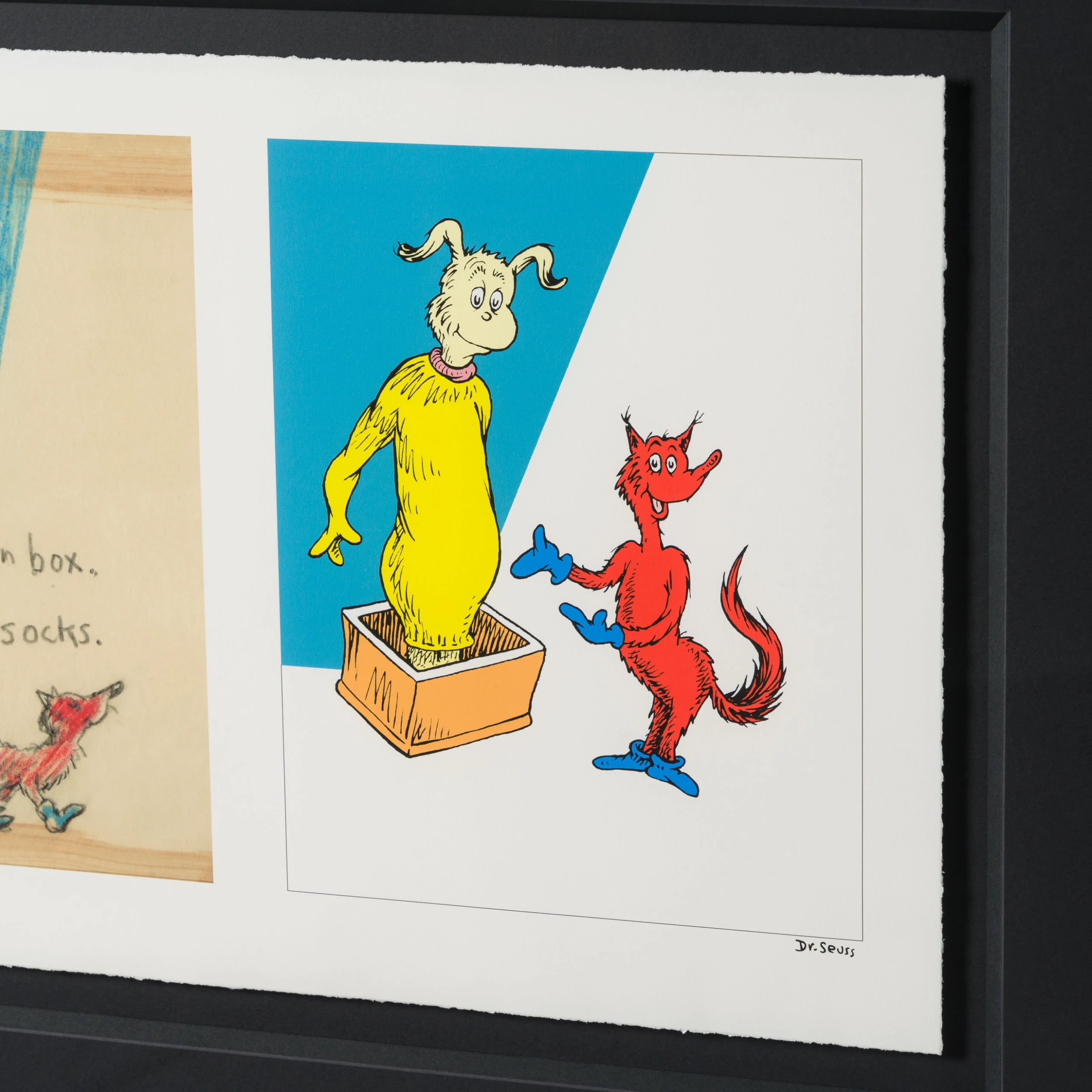 Dr. Seuss Fox In Socks – Diptych 5 Dr. Seuss Fox In Socks – Diptych - Image 5