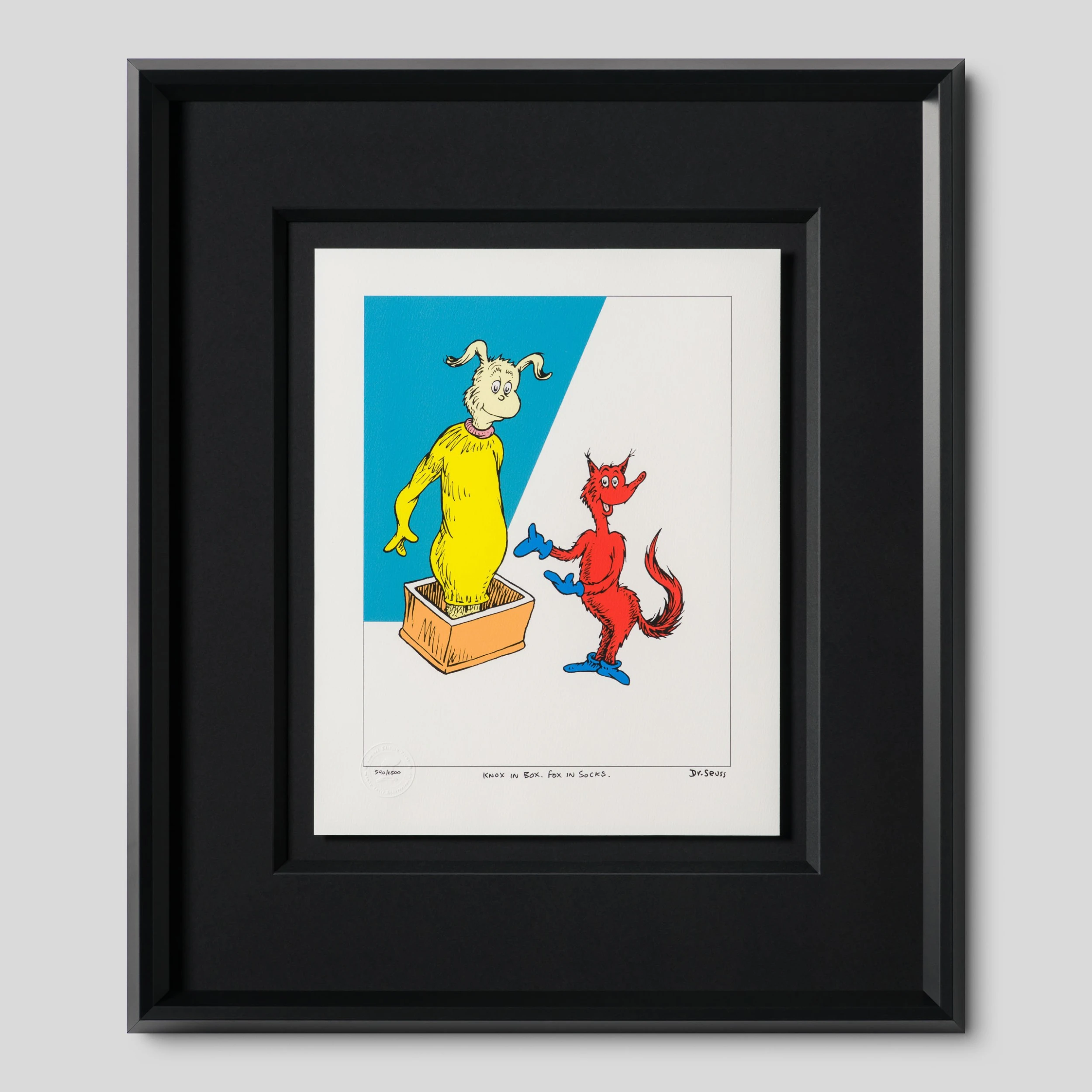 Dr. Seuss Knox In Box. Fox In Socks. 1 Dr. Seuss Knox In Box. Fox In Socks.