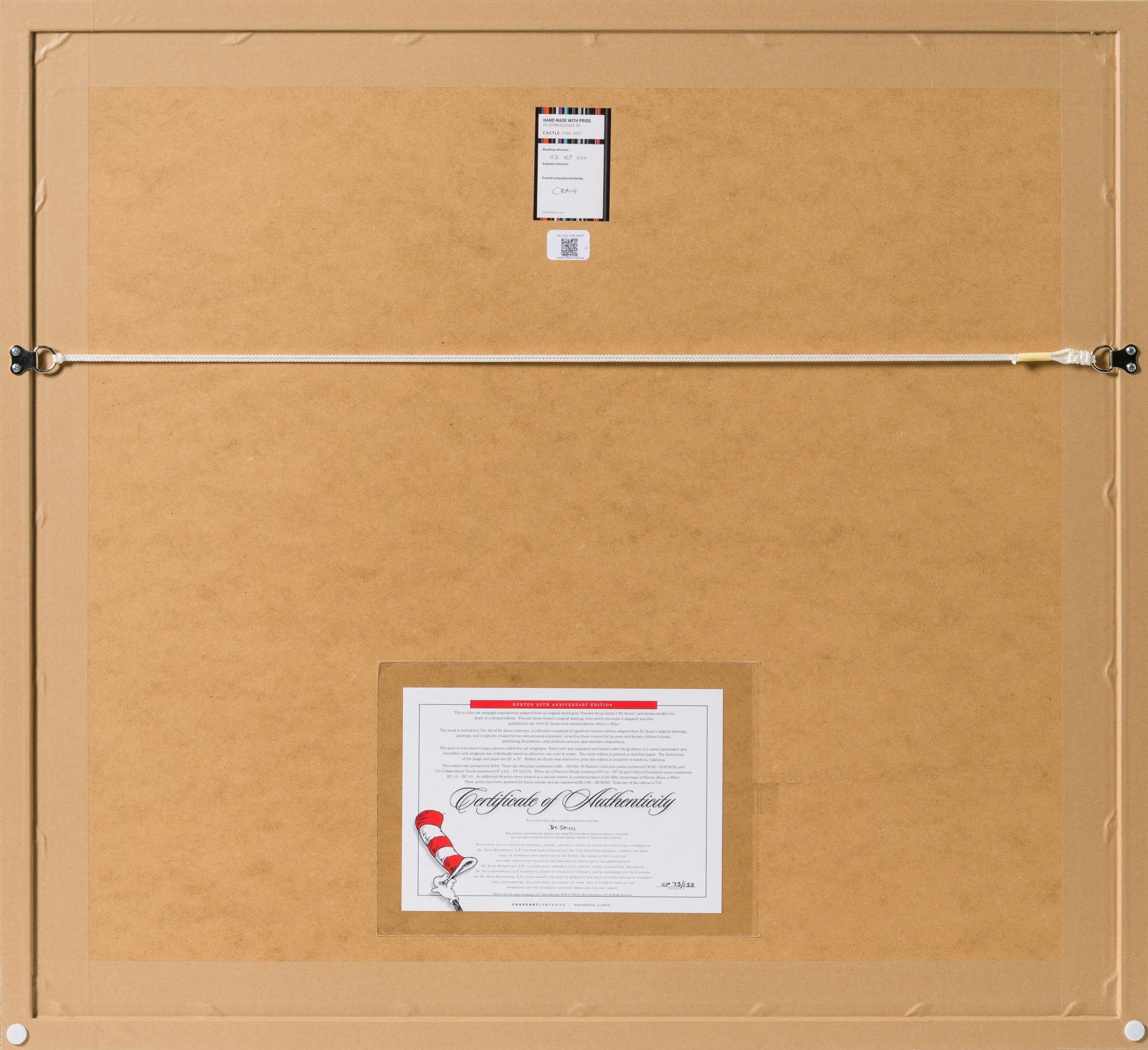 Dr. Seuss Horton - 60th Anniversary 8 Dr. Seuss Horton - 60th Anniversary - Image 8