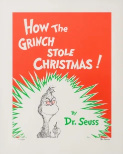 Dr. Seuss How The Grinch Stole Christmas! - Book Cover -Art Prints Shop seu how the grinch stole christmas book cover 31 2023 11 23T14 07 26