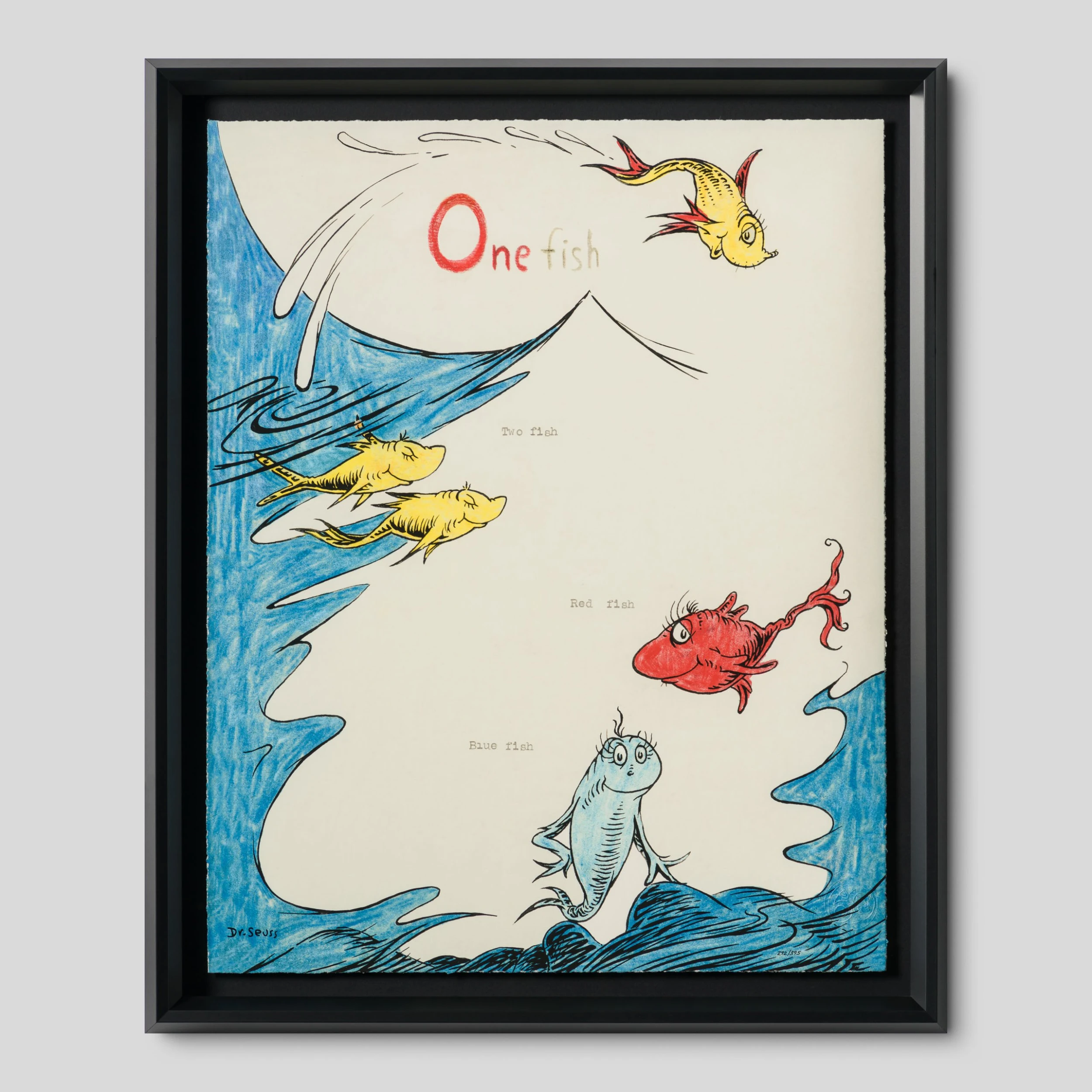 Dr. Seuss One Fish Two Fish - 60th Anniversary 1 Dr. Seuss One Fish Two Fish - 60th Anniversary