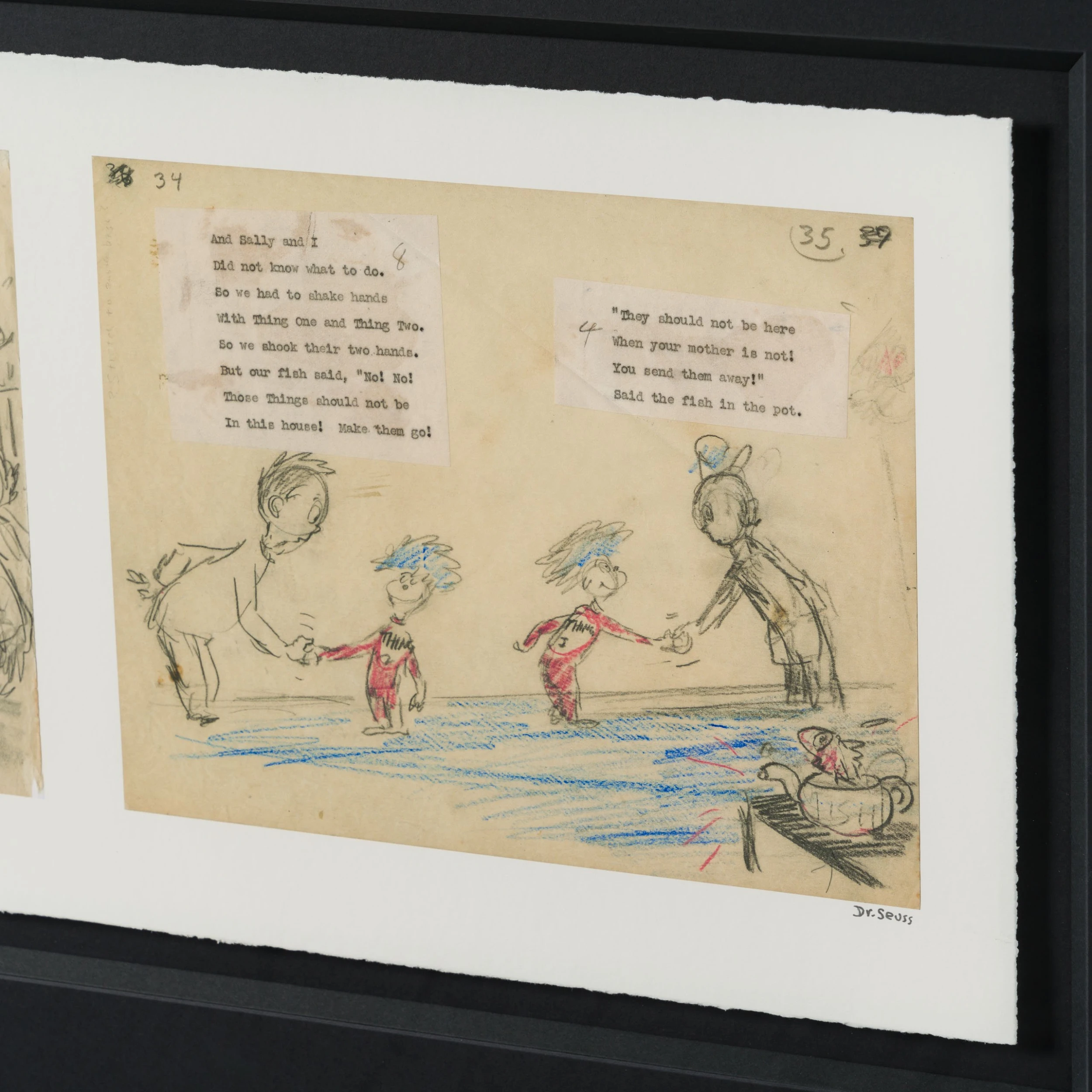 Dr. Seuss Out Of The Box Came Thing Two And Thing One – Triptych 5 Dr. Seuss Out Of The Box Came Thing Two And Thing One – Triptych - Image 5