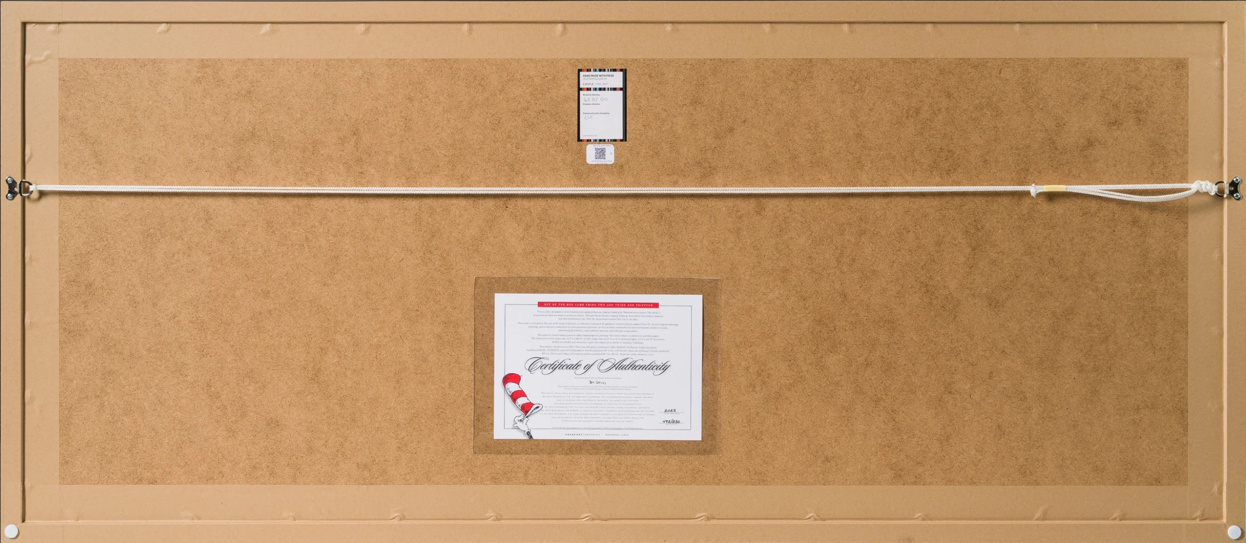 Dr. Seuss Out Of The Box Came Thing Two And Thing One – Triptych 8 Dr. Seuss Out Of The Box Came Thing Two And Thing One – Triptych - Image 8