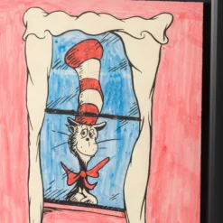 Dr. Seuss The Cat - 60th Anniversary -Art Prints Shop seu the cat 60th anniversary 6 2023 11 23T10 47 17