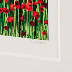 Sunset On Poppy Field | Giclée On Paper -Art Prints Shop sra 3 sunset on poppy field 2023 03 10T15 43 23