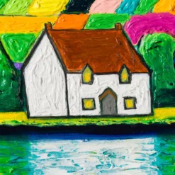House By The Lake -Art Prints Shop sra ori lan 31987 house by the lake 5 2023 10 10T13 10 15